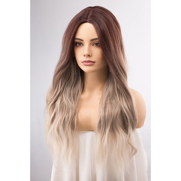 Dark root with ash blonde ombre wig | Blayage Wig | Mothers Day Gift | NOVA - Picture 5 of 11